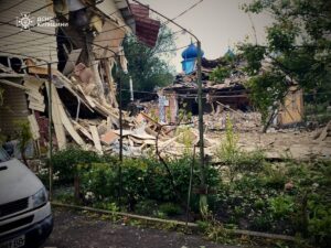 Новини України - З'явилися кадри наслідків атаки дронів на Київщину