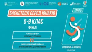 🏀Баскетбол [юнаки] 9-11 класи | ФІНАЛ | Пліч-о-пліч [ Етап 5 ] 7.06.25