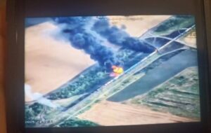 Новини України - На Запоріжжі у окупантів палає ешелон з паливом