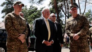 General Keith Kellogg has visited training locations of the National Guard of Ukraine
