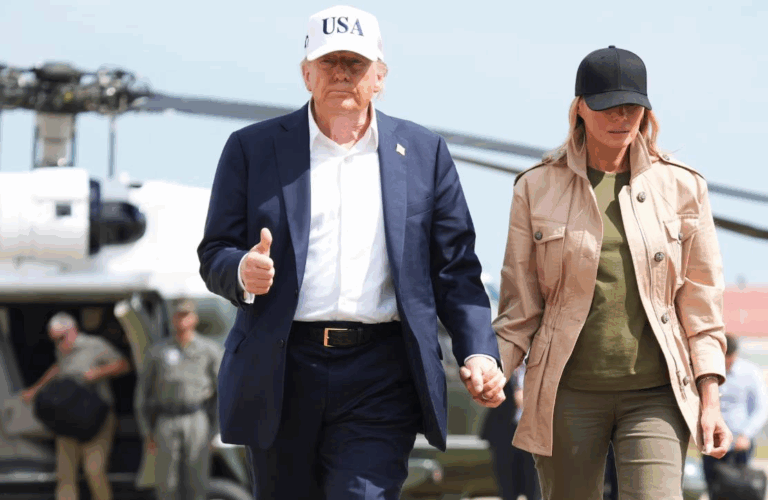 Новини світу - Трамп у Техасі ознайомився з наслідками повені, що забрала понад 120 життів