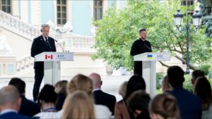 Заява Володимира Зеленського після зустрічі з Марком Карні в Києві