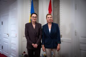 Новини України - Свириденко зустрілася з премʼєром Данії