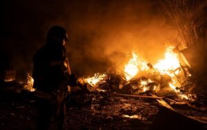 Новини України - У Запоріжжі через атаку сталася пожежа