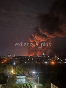 Новини України - Дрони атакували окупований Донецьк: потужна пожежа