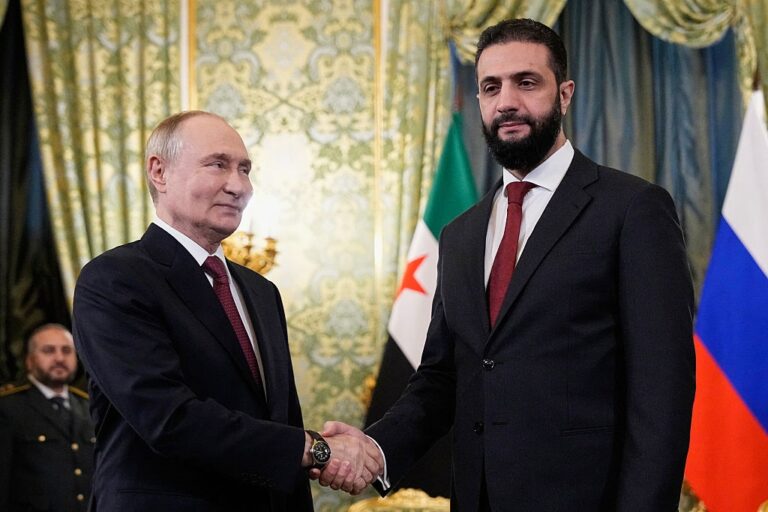 Новини світу - Путін пообіцяв підтримку новому лідеру Сирії