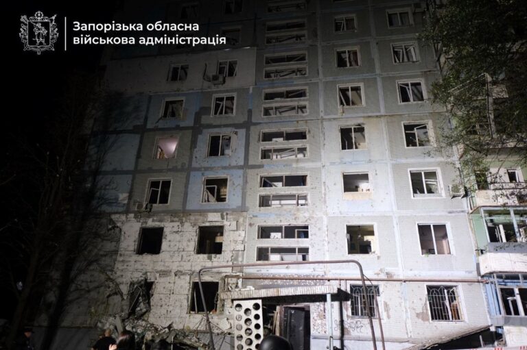 Новини України - Удар по Запоріжжю: загинула людина, дев’ять поранені