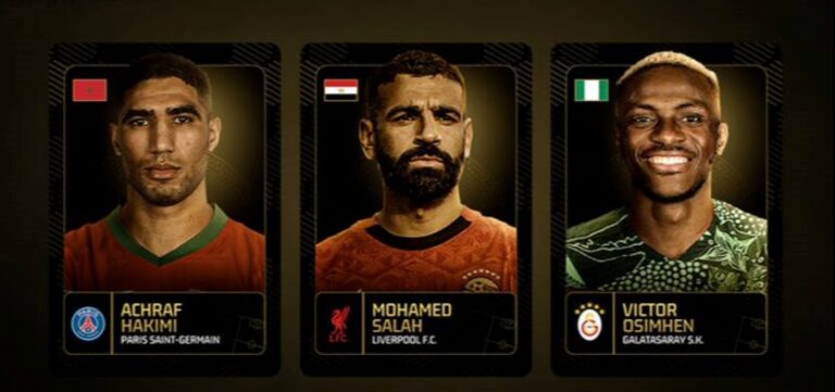 Новини спорту - Троє гравців претендують на звання найкращого футболіста Африки