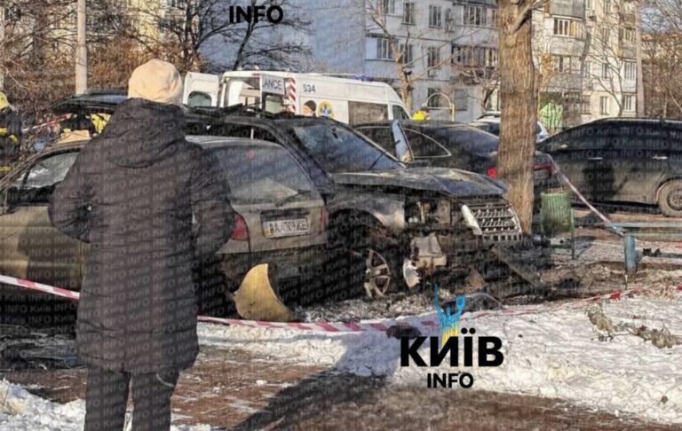 Новини Києва - У Києві вибухнув позашляховик, є постраждалі